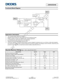 ZXMS6004DN8-13 Datasheet Page 2
