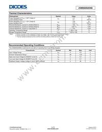 ZXMS6004DN8-13 Datasheet Page 3