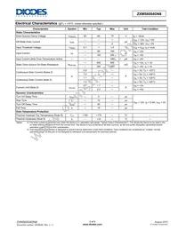 ZXMS6004DN8-13 Datasheet Page 5