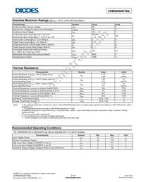 ZXMS6004DT8QTA Datasheet Page 3