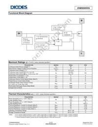 ZXMS6005DGTA Datasheet Page 2