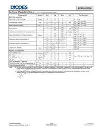 ZXMS6005DN8-13 Datasheet Page 4