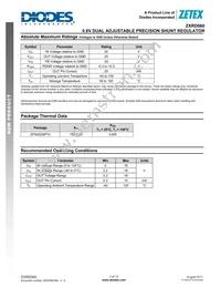 ZXRD060FK-7 Datasheet Page 3