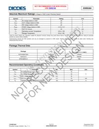 ZXRE060AFT4-7 Datasheet Page 3