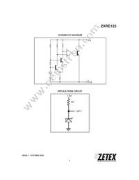 ZXRE125FRSTOA Datasheet Page 3