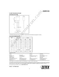 ZXRE125FRSTOA Datasheet Page 7