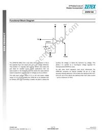 ZXRE160AFT4-7 Datasheet Page 3
