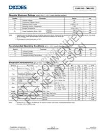 ZXRE250BW5-7 Datasheet Page 2