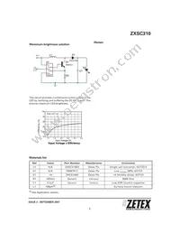 ZXSC310E5TA Datasheet Page 7