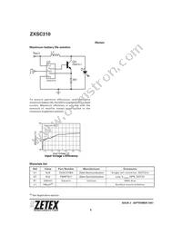 ZXSC310E5TA Datasheet Page 8