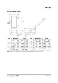 ZXSC380FHTA Datasheet Page 9