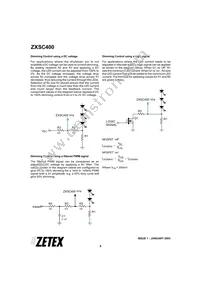 ZXSC400E6TA Datasheet Page 8