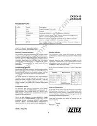 ZXSC420E6TA Datasheet Page 5