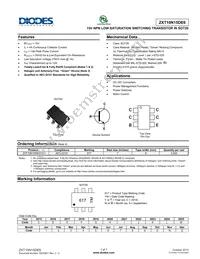 ZXT10N15DE6TC Datasheet Cover