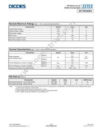 ZXT10P20DE6TC Datasheet Page 2