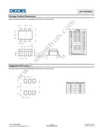 ZXT10P40DE6TC Datasheet Page 6