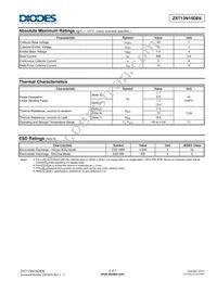 ZXT13N15DE6TA Datasheet Page 2