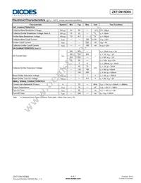 ZXT13N15DE6TA Datasheet Page 4