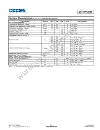 ZXT13P12DE6TC Datasheet Page 4