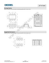ZXT13P12DE6TC Datasheet Page 6