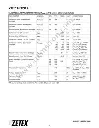 ZXT14P12DXTA Datasheet Page 4