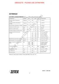 ZXTBM322TA Datasheet Page 4