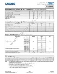 ZXTC2063E6TA Datasheet Page 2