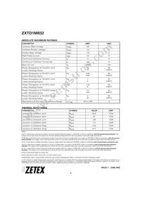 ZXTD1M832TA Datasheet Page 2