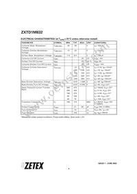 ZXTD1M832TA Datasheet Page 4