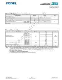 ZXTD617MCTA Datasheet Page 2