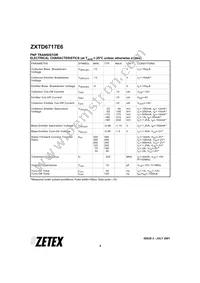 ZXTD6717E6TC Datasheet Page 4