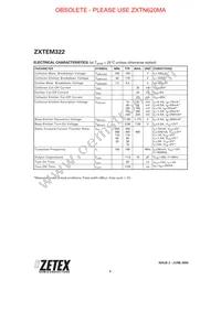 ZXTEM322TA Datasheet Page 4