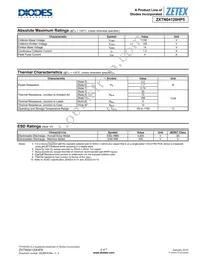 ZXTN04120HP5TC Datasheet Page 2