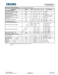 ZXTN07045EFFTA Datasheet Page 4