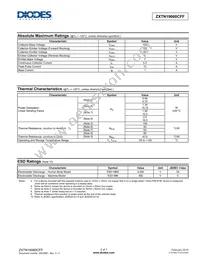 ZXTN19060CFFTA Datasheet Page 2