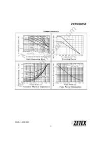 ZXTN2005ZTA Datasheet Page 3