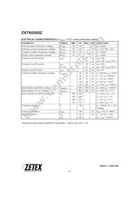 ZXTN2005ZTA Datasheet Page 4