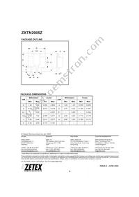 ZXTN2005ZTA Datasheet Page 6