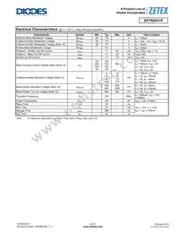 ZXTN2031FTA Datasheet Page 4