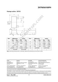 ZXTN25015DFHTA Datasheet Page 6