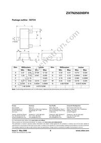 ZXTN25020DFHTA Datasheet Page 6