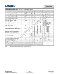 ZXTN25020DGTA Datasheet Page 4