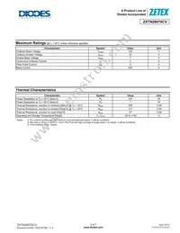 ZXTN26070CV-7 Datasheet Page 2