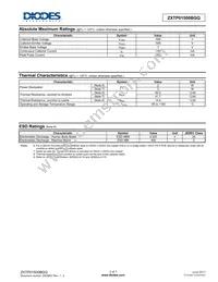 ZXTP01500BGQTA Datasheet Page 2