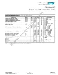 ZXTP03200BZTA Datasheet Page 4