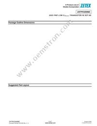 ZXTP03200BZTA Datasheet Page 6