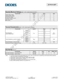 ZXTP07012EFFTA Datasheet Page 2