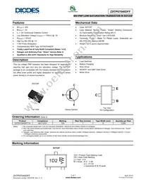 ZXTP07040DFFTA Datasheet Cover