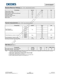 ZXTP07040DFFTA Datasheet Page 2