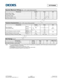 ZXTP2006E6TA Datasheet Page 2